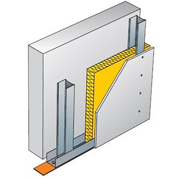 Gipszkarton előtétfal
