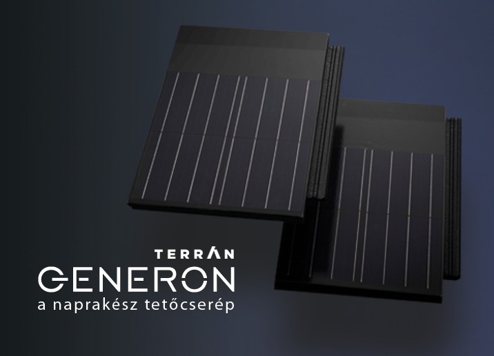 Terrán generon napelemes tetőcserép